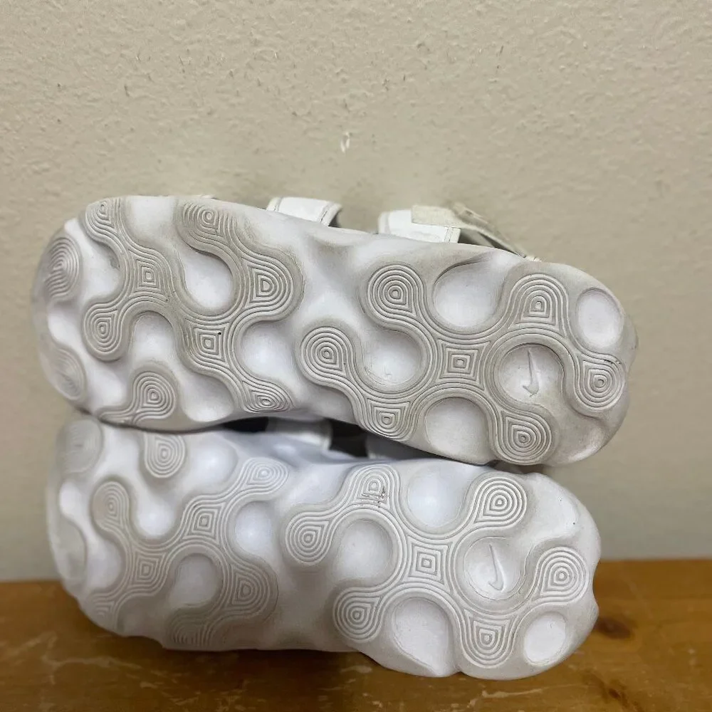 Nike Owaysis Sport Sandals White Platinum CK9283-100 Women's Sz 12